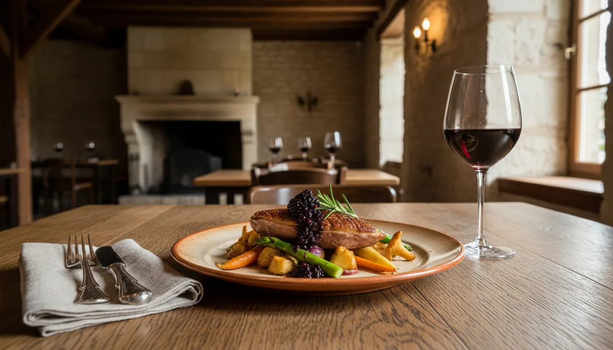 Auberge Saint-Fiacre à Veuil : menus et terroir du Berry